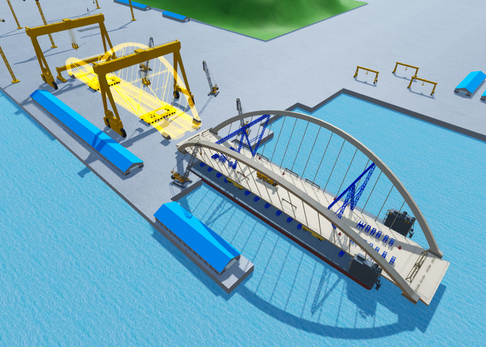 Hongkong Cross Bay Link Project 3D BIM modelleing and CG Services for Tender